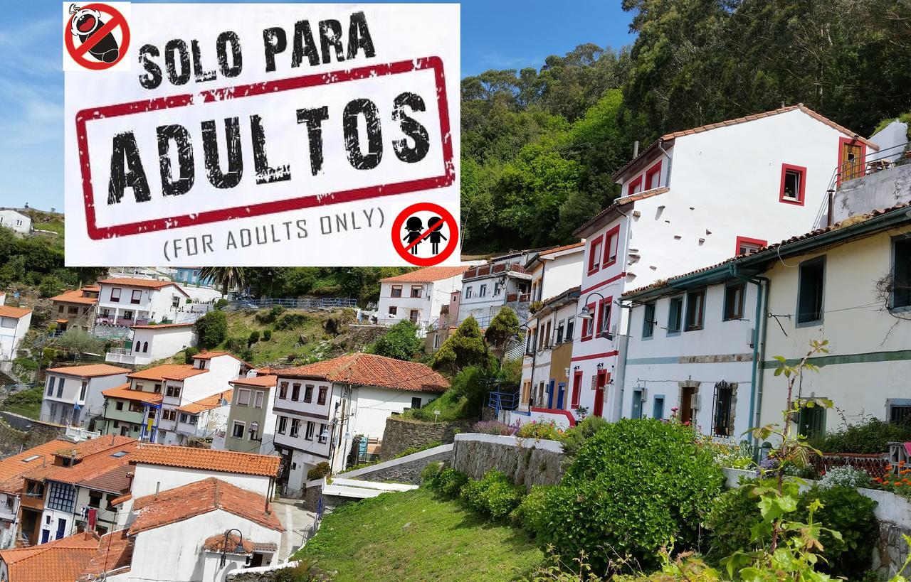 Apartamentos La Casa Del Pintor Cudillero Buitenkant foto